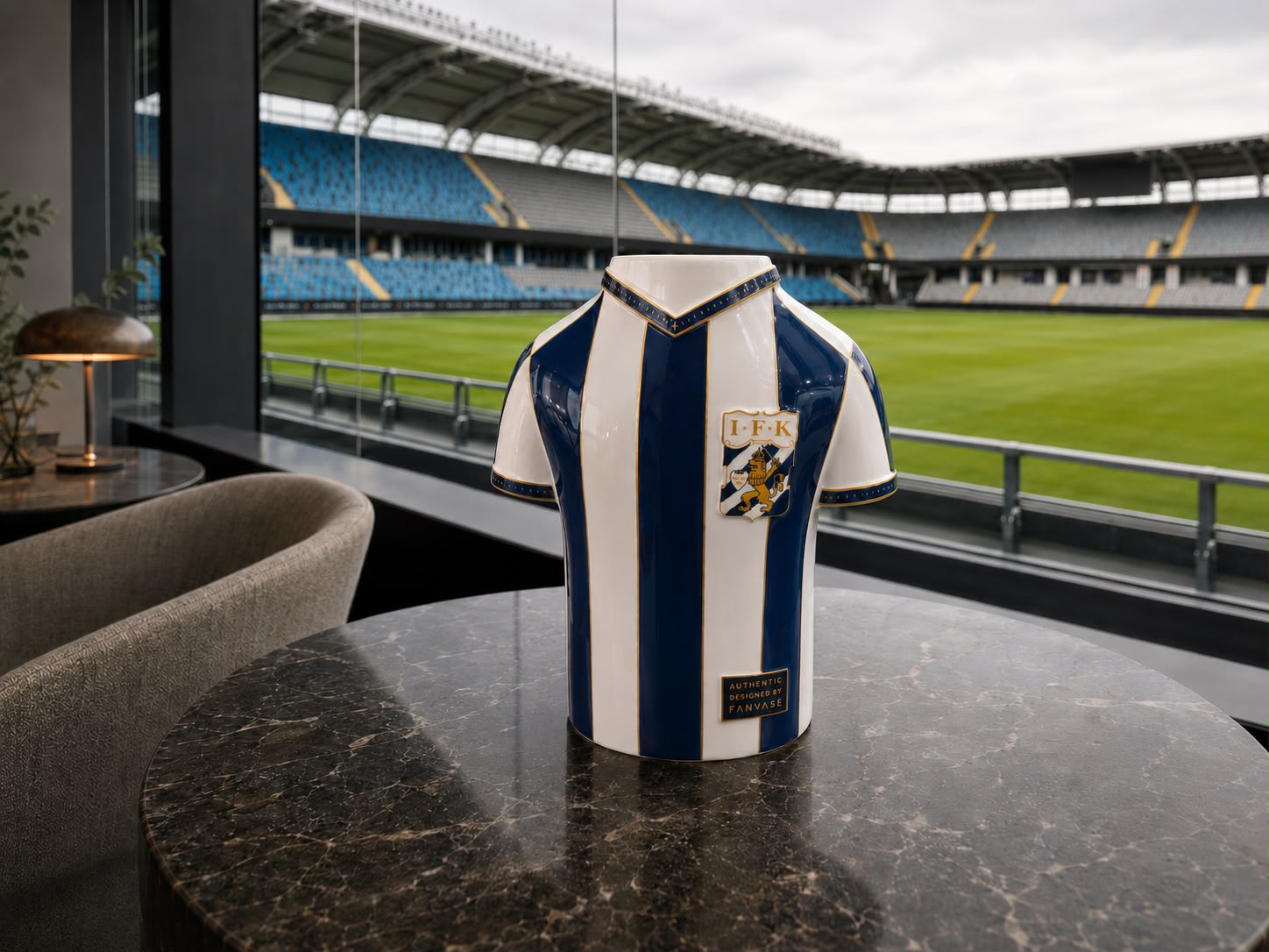 FanVase I IFK Göteborg I Vas