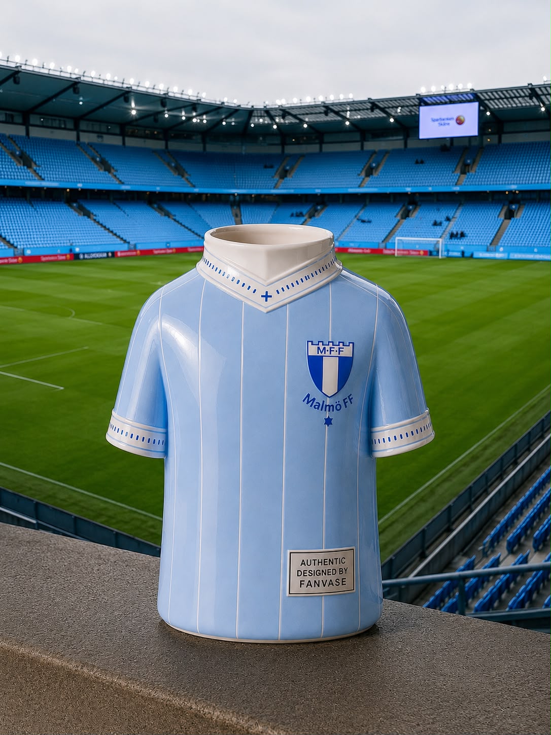 FanVase I Malmö FF I Vas